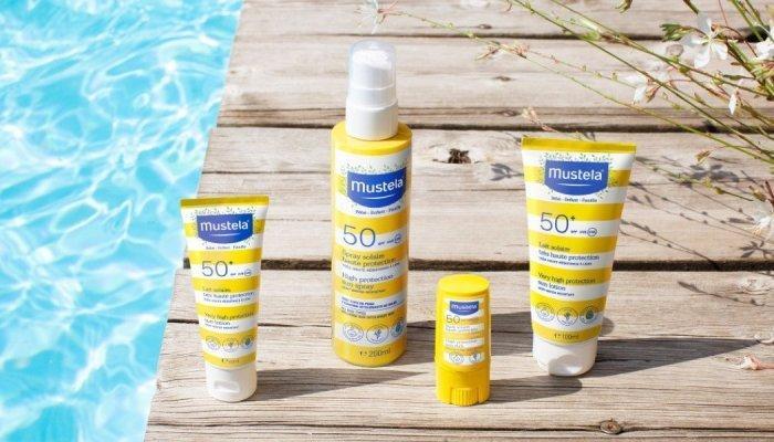 Gamme solaire Mustela
